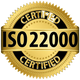 ISO 22000 Certified (Food Safety Management System)